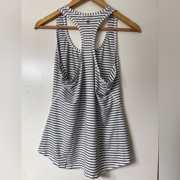 Athleta Black and White Striped Tank - Picture 4 of 5